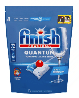 Finish Quantum All in 1 kapsula do umývačky, 72 ks