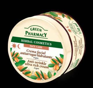 Green Pharmacy Face Care Argan výživný protivráskový krém pro suchou pleť 150 ml
