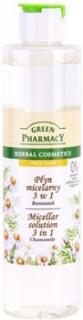Green Pharmacy Face Care Chamomile micelární voda 3 v 1 250 ml
