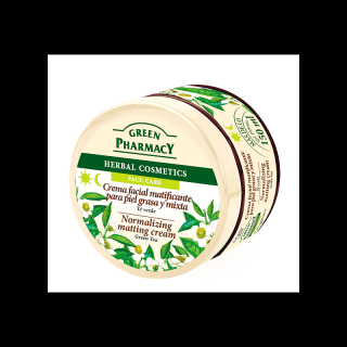Green Pharmacy normalizujúci matovací krém Zelený čaj 150ml