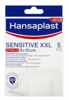 Hansaplast Sensitive XXL elastická náplasť 8x10cm 5ks