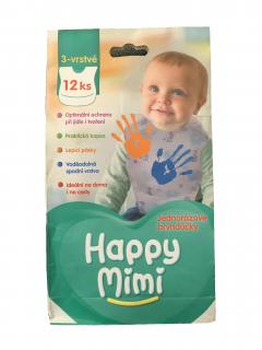 Happy Mimi jednorazové podbradníky 12ks