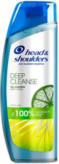 Head & Shoulders Deep Cleanse Oil Control šampón proti lupinám 300 ml
