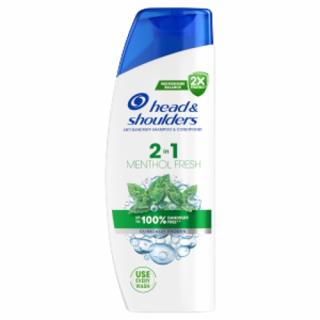 Head & Shoulders Menthol Fresh 2 v 1 šampón proti lupinám, 330 ml