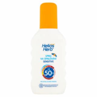 Helios Herb Sprej na opaľovanie Sensitive OF 50+ 200ml