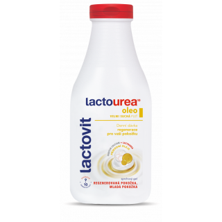 Lactovit sprchový gél Lactourea Oleo 500 ml