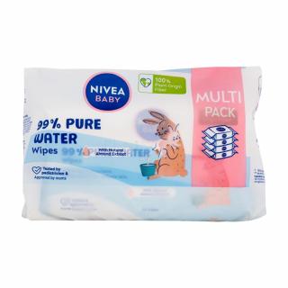 Nivea Baby 99% Pure Water Čistiace obrúsky 4 x 57 ks