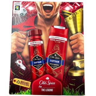 Old Spice Darčeková kazeta - Capitan (sprchový gél 250ml + sprej 150ml)