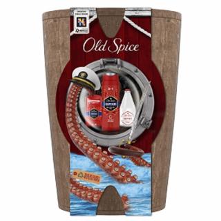 Old Spice darčeková sada pre mužov v drevenom súdku Captain
