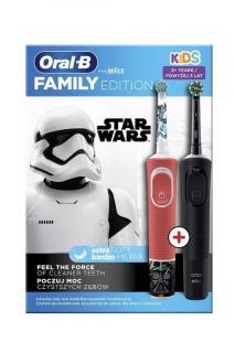Oral-B elektrická zubná kefka Family Edition Kids Star Wars + Vitality PRO