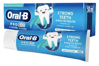 Oral-B Pro Kids Zubná pasta 6m -6 rokov, 50 ml