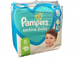 Pampers Active baby 6 XL (13-18 kg) 32ks