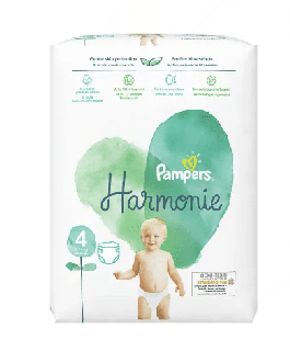 Pampers Harmónia 4 (9-14 kg) 76 ks