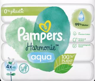 Pampers obrúsky Aqua Harmónia 4x48ks