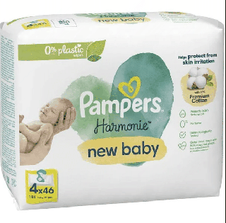 Pampers obrúsky New Baby 4 x 46 ks