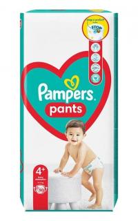 Pampers Pants 4+ Maxi plus (9–15 kg) 50 ks