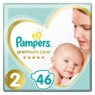 Pampers Premium Care 2 (4-8 kg) 46 ks