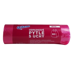Q-Home CN odpadkové vrecia s ušami 60l 20ks