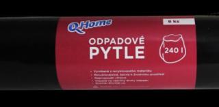 Q-Home CN odpadové vrecia 240l 8ks