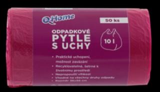 Q-Home Odpadkové vrecia s ušami 10l 50ks