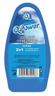 Q-Power gélový osviežovač Oceán 2v1 150g