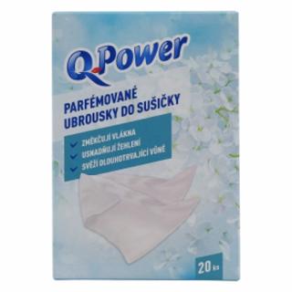 Q-Power Parfumované obrúsky do sušičky 20 ks