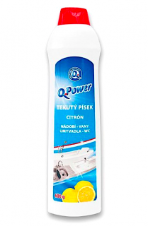 Q-Power tekutý piesok- Citrón 600 g