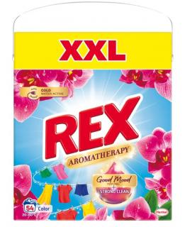 REX prací prášok Aromatherapy Orchid Color BOX 54PD