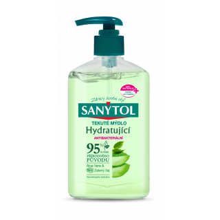 Sanytol mydlo hydratujúce 250 ml Aloe Vera&Zelený čaj