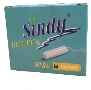 Sindy normal tampóny, 10 ks