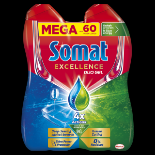 SOMAT Excellence Duo Gél 2 x 540 ml 60 dávok