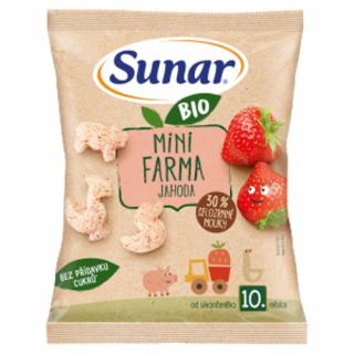 Sunar BIO chrumky jahoda 18g