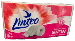Toaletný papier Linteo, 3 vrstvový, 16 roliek