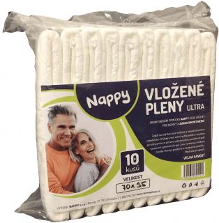 Vložné pleny ULTRA 70x35 cm 10 ks