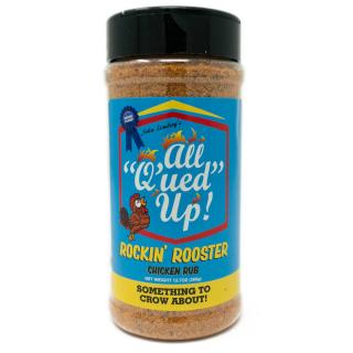 All Q'ued Up! Rockin'Rooster Chicken Rub 360g