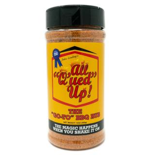 All Q'ued Up! The  Go-To  BBQ Rub 369g