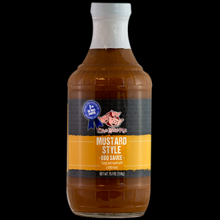 BBQ hořčice Three Little Pigs Mustard Sauce, 558g