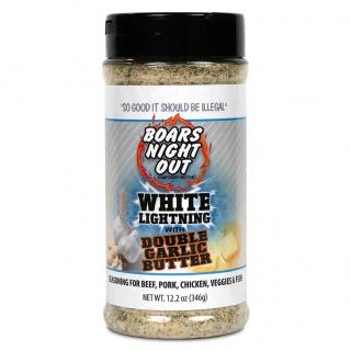 Boars Night Out White Lightning Double Garlic Butter 346g