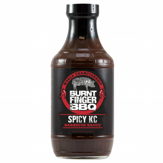 Burnt Finger Spicy KC BBQ sauce 544 g