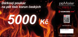 Dárkový poukaz v hodnotě 5000 Kč