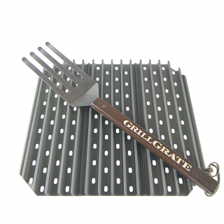 Grilovací rošt GRILLGRATE pro grily Kamado 46 cm (Grilovací rošt GRILLGRATE pro grily Kamado 46 cm s grilovací obracečkou)