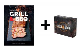 Kniha pipMaster Grill&BBQ + Desková hra Oheň &Kouř