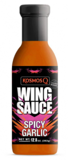 Kosmos Q Spicy Garlic Wing Sauce 361g