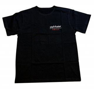 Triko pipMaster XS (Černé triko s logem pipMaster 200g)