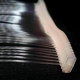 Splinta standard, Nylon, heave duty, čirá, Avery Denninson Délka: 13 mm - krabice 10 000 ks