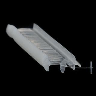Splinty standard (USP), čiré, Banok Délka: 20 mm - sáček 1 000 ks
