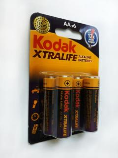 Alkalické baterie AA - KODAK