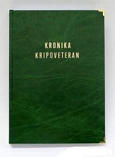 Kronika 35x25 cm, 100 listů, zelená Barva nápisu: zlatá, Kovové růžky: bez doplňků