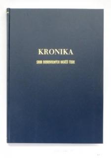 Kronika A3, 200 listů, modrá, s pouzdrem Barva nápisu: stříbrná, Kovové růžky: bez doplňků
