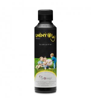 Lněný olej KOUZLO PRO DĚTI bio 250ml (Zdraví pro Vaše děti)